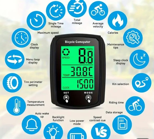Cuentakilómetros para Bicicleta