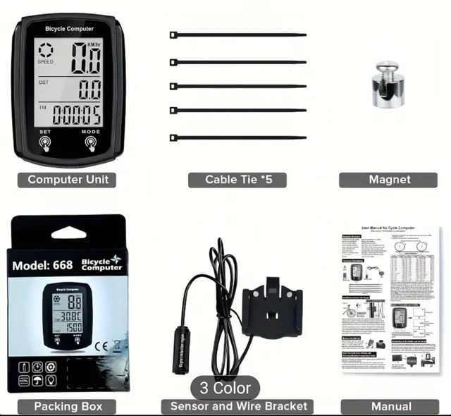 Cuentakilómetros para Bicicleta