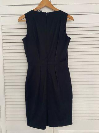 Vestido Negro Mango Talla S