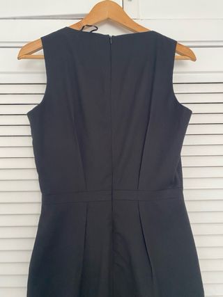 Vestido Negro Mango Talla S