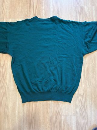 Jersey Lacoste Verde Cuello Bajo