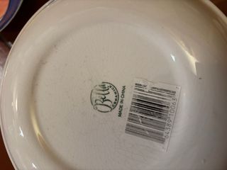 Set frutta 4 piatti e ciotola