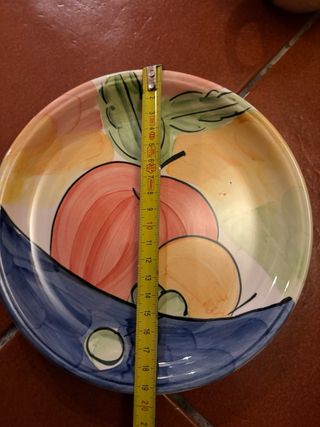 Set frutta 4 piatti e ciotola