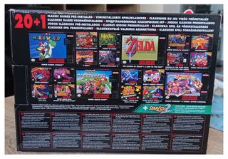 Super Nintendo Classic Mini (21 + 18 añadidos)