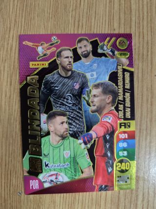 Carta Adrenalyn 24-25 Blindada