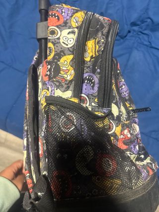 Mochila Black Fit8 multicolor