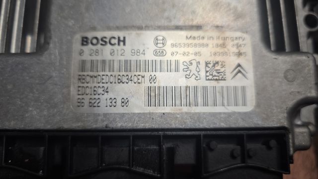 Motor ECU Peugeot 207 CC BOSCH EDC16C34