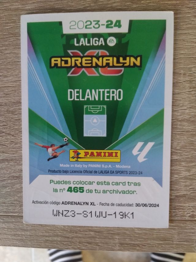 Cromo Lamine Yamal Balón de Oro Adrenalyn 23-24