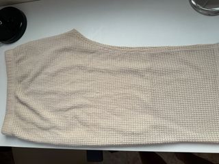 Conjunto Top y Falda Beige Shein Talla S