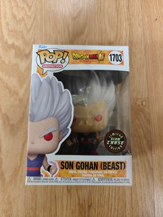 Funko Pop Gohan Bestia Edición Limitada Glow Chase