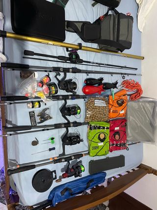 Pack Pesca Completo Cañas y Carretes