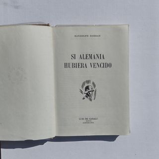 Si Alemania hubiera vencido
