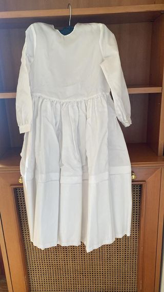 Traje de comunión niña blanco clásico Vintage