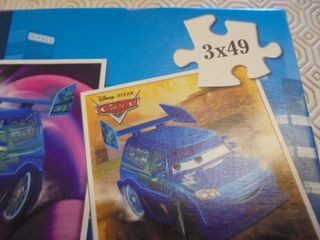 Puzzle Ravensburger Cars 3x49