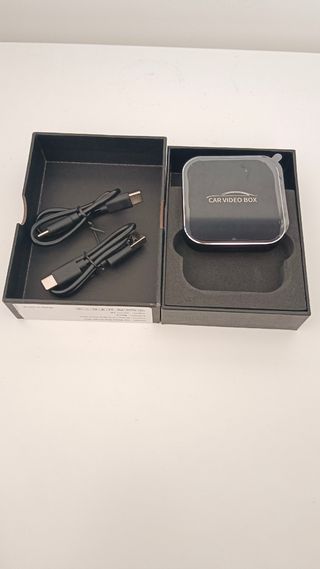 Adaptador CarPlay Android Auto WiFi Negro