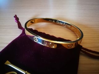 Pulsera Cartier LOVE Oro y Plata