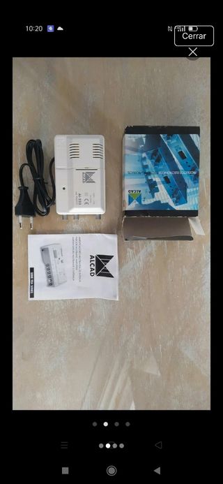 Amplificador interior de TV - Alcad AI 223