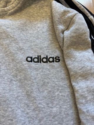 Chaqueta Adidas Gris Original