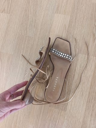 Sandalias FARRUTX verano beige, marrón claro