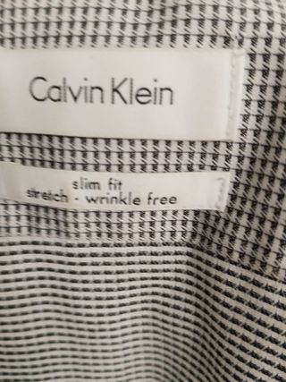  2 Camisas Calvin Klein Hombre Gris
