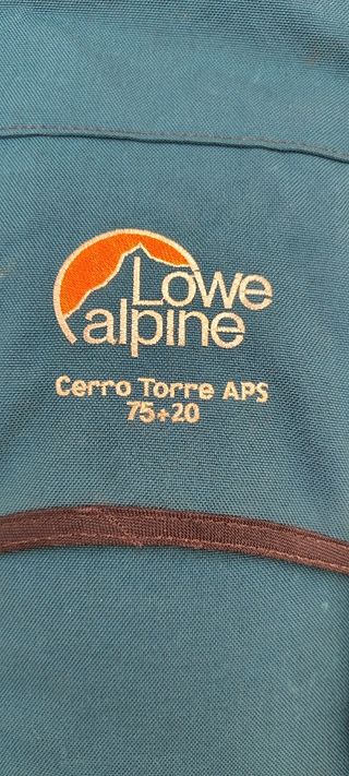 Mochila expedición Lowe Alpine Cerro Torre 75+20 l