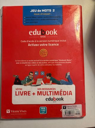 JEU DE MOTS 2 ANDALUCIA LIVRE DE L'ELEVE