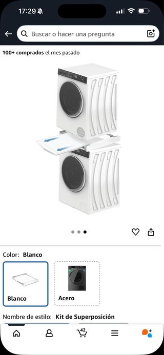 Kit lavatrice Cecotec White Overlay