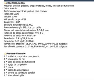 Soldador de Joyería Ding Xing DX-808