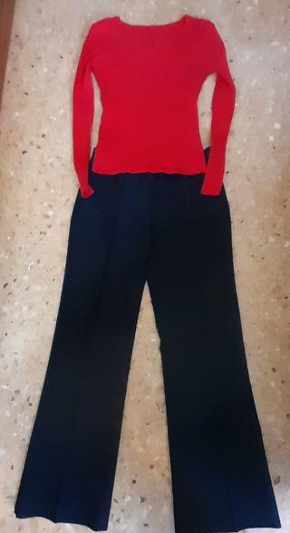 Conjunto Pantalón y Jersey Mujer Talla S