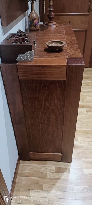 Aparador de entrada de madera