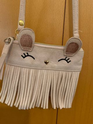 Bolso niña con flecos y orejitas