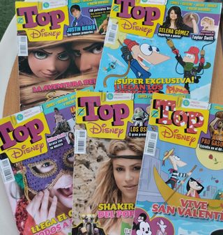 Revistas Top Disney, año 2011