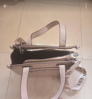 Bolso Guess Beige Mujer