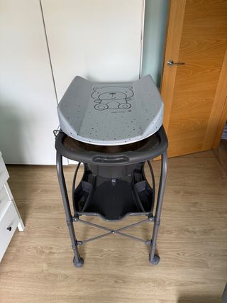 Cambiador bañera bebé con estampado de oso