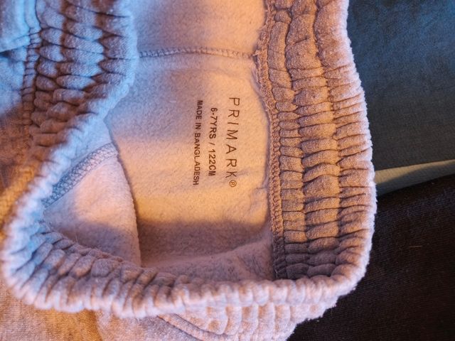 Pantalones niña negros y grises