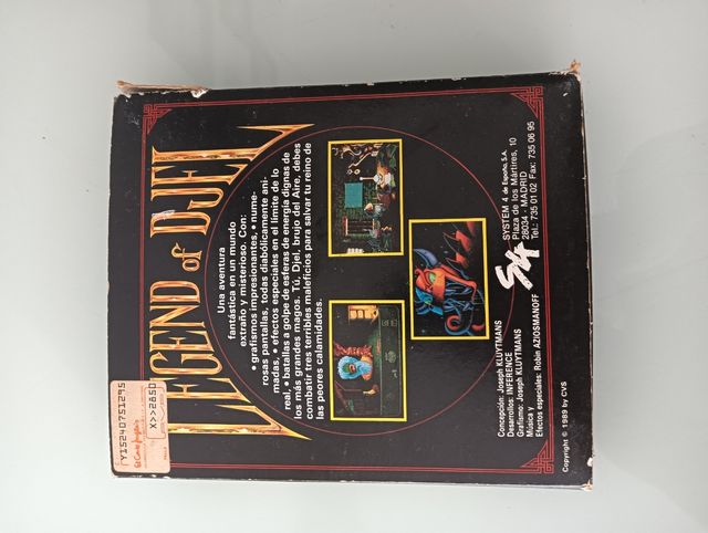 Legend of Djel PC Juego Tomahawk
COMPLETO 