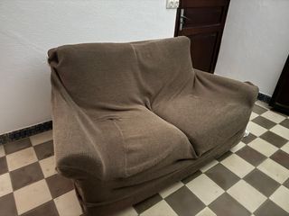 BAJADA DE PRECIO! Sofá Cama Beige 2 Plazas