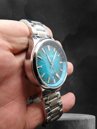 Orologio Uomo Acciaio Automatico Blu