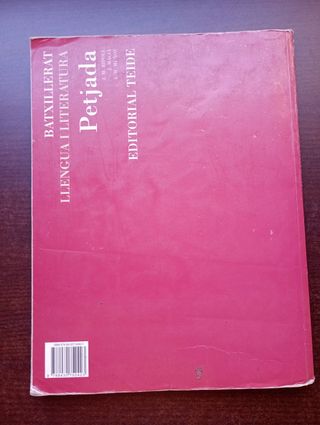 Llibre Llengua i Literatura Petjada 1