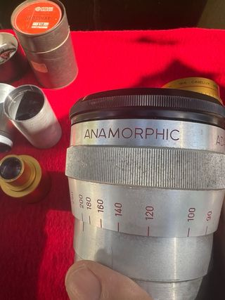 8 lentes para proyeccion de 35mm