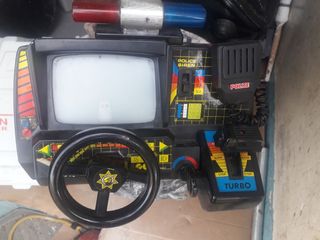 Juguete antiguo volante simulador