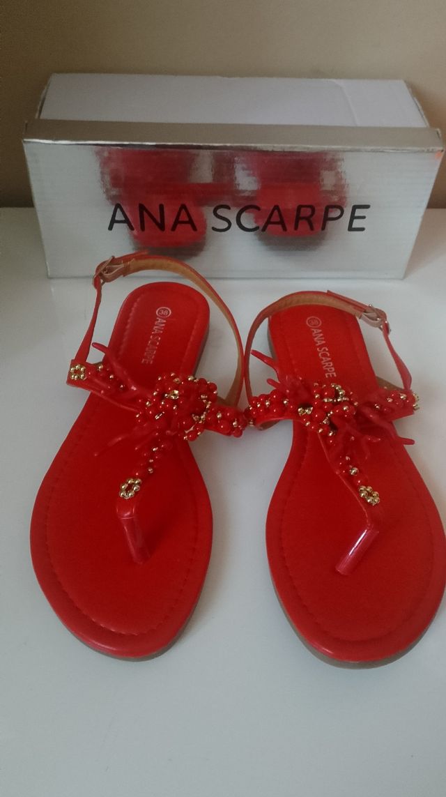Sandali ANA SCARPE Rossi Tg 38