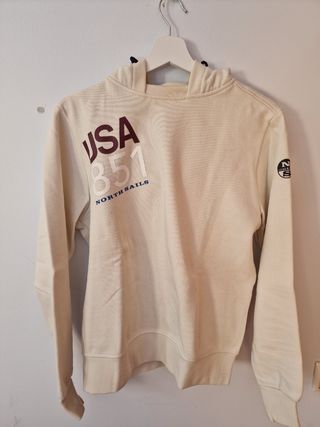 Sudadera North Sails USA 851 Beige