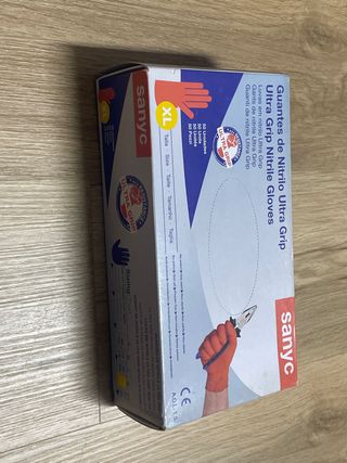 Guantes de Nitrilo Sanyc Talla XL