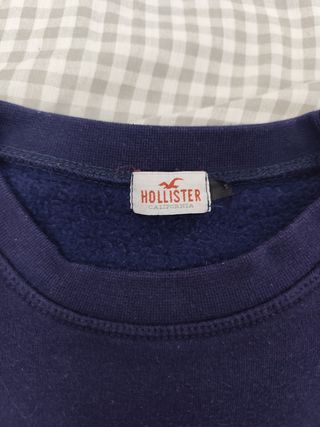 Sudadera Hollister Azul Oscuro