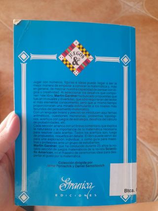 Libro "Matemática para Divertirse"