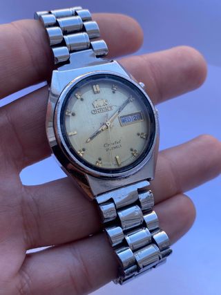 Reloj Orient Automatico Crystal 21 Jewels Vintage