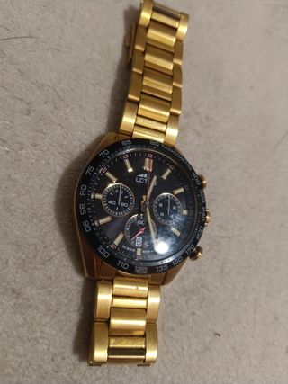 Reloj Lotus Hombre Chrono Dorado 18917/6
