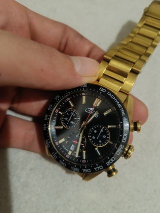 Reloj Lotus Hombre Chrono Dorado 18917/6
