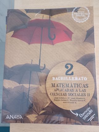 Matemáticas aplicadas a las Ciencias Sociales II.